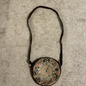 Disney Alice and Wonderland Clock Purse
